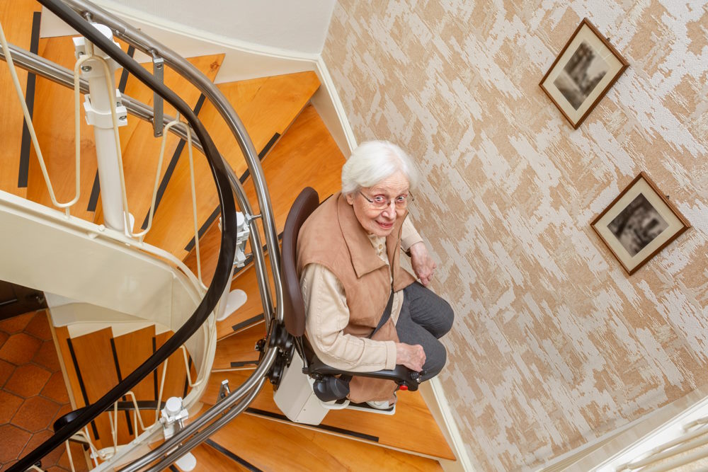 Treppenlift für Senioren
